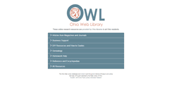 Desktop Screenshot of ohioweblibrary.org