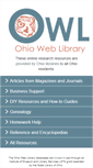 Mobile Screenshot of ohioweblibrary.org