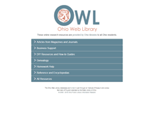 Tablet Screenshot of ohioweblibrary.org